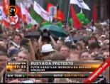 Rusya'da protesto