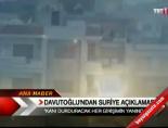 ahmet davutoglu - Davutoğlu'ndan Suriye Açıklaması Videosu