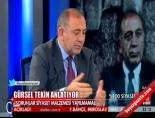 a haber - Gürsel Tekin: Fethullah Gülenin Gelmesinden Yanayım Videosu