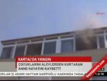 Kartal'da yangın