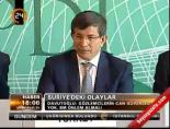 Davutoğlu 'Gözlemcilerin can güvenliği yok, Bm önlem almalı' online video izle