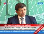 ahmet davutoglu - Nükleer Silahsızlanma Girişimi Videosu