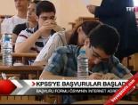 kpss - Kpss'ye Başvurular Başladı Videosu
