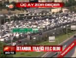 İstanbul trafiği felç oldu online video izle