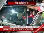 tem otoyolu - Emniyet Şeridinde Çarptı Videosu