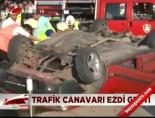 tir kazasi - Trafik canavarı ezdi geçti Videosu