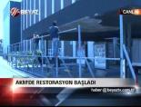 Akm'de Restorasyon Başladı