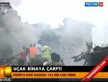 nijerya - Uçak binaya çarptı Videosu