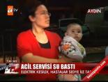 acil servis - Acil servisi su bastı Videosu