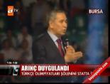 turkce olimpiyatlari - Arınç çok duygulandı Videosu