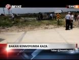 arac konvoyu - Bakan Konvoyunda Kaza Videosu