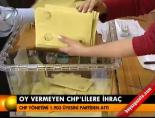 parti uyesi - Oy vermeyen CHP'lilere ihraç Videosu