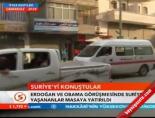 Erdoğan ve Obama görüşmesinde Suriye'de yaşananlar masaya yatırıldı online video izle