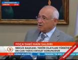 Meclis başkanı 'Terör olayları Türkiye'nin en can yakıcı devlet sorunudur'