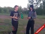 alkollu icecek - Hava atayım derken yüzünü yaktı Videosu