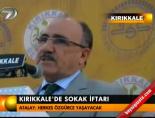Kırıkkale'de sokak iftarı