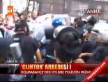 odp - Dolmabahçe'de 'Clinton' arbedesi! Videosu