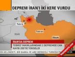 İran'da deprem online video izle