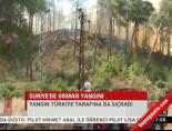 Suriye'de orman yangını online video izle