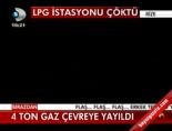 lpg istasyonu - Lpg İstasyonu Çöktü Videosu
