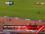 londra olimpiyatlari - Bolt Bayrağı Rekora Taşıdı Videosu