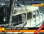 halic - Haliç'te yangın paniği Videosu