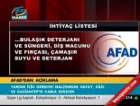 afad - Afad'dan açıklama Videosu