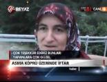 Asma köprü üzerinde iftar