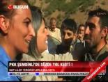 bdp milletvekili - PKK Şemdinli'de sözde yol kesti! Videosu