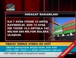 ihracat - İhracat Temmuz ayında hız kesti Videosu