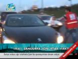 Trafikte iftar