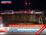 mecidiyekoy - Mecidiyeköy'de zincirleme kaza Videosu