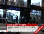 Bakan Şahin'e protesto online video izle