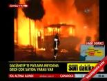 teroristler - Gaziantepte Patlama! Olay Yerinden Canlı Bağlandı Videosu