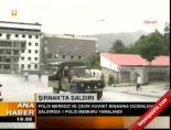 polis merkezi - Şırnak'ta saldırı Videosu