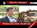 suriyeli multeciler - ''Psikolojik sınır 100 bin kişi'' Videosu