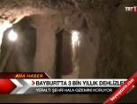 dehliz - Beyburt'ta 3 bin yıllık delhizler Videosu