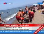 bogulma tehlikesi - Denizle oyun olmaz! Videosu