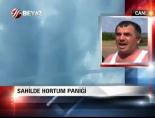 Sahilde hortum paniği