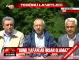 Terörü lanetledi