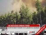 yayladag - Suriye'deki yangın Yayladağı'na sıçradı Videosu