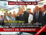 Bahçeli'den Açık Çek