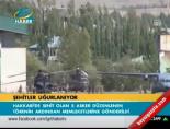 Şehitler uğurlanıyor