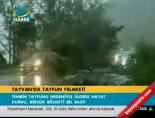 tayvan - Tayvan'da tayfun felaketi Videosu