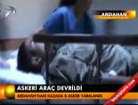 askeri arac - Askeri araç devrildi Videosu