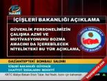 icisleri bakanligi - Gaziantep'teki bombalı saldırı Videosu