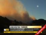 Ankara'da yangın