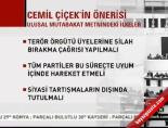 ulusal mutabakat - Cemil Çiçek'in önerisi Videosu