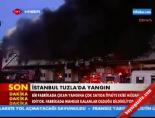 fabrika yangini - İstanbul Tuzla'da Yangın Videosu