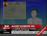 kuzey kore - Kuzey Kore'de sel Videosu